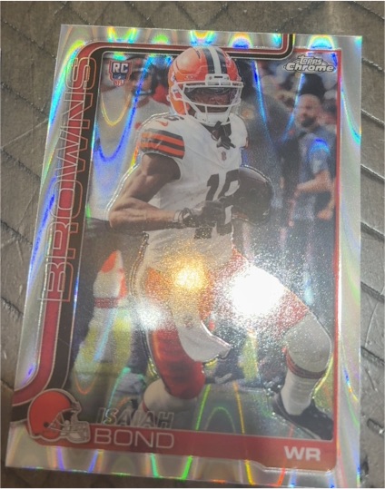 2025 Topps Chrome #341 Isaiah Bond — front