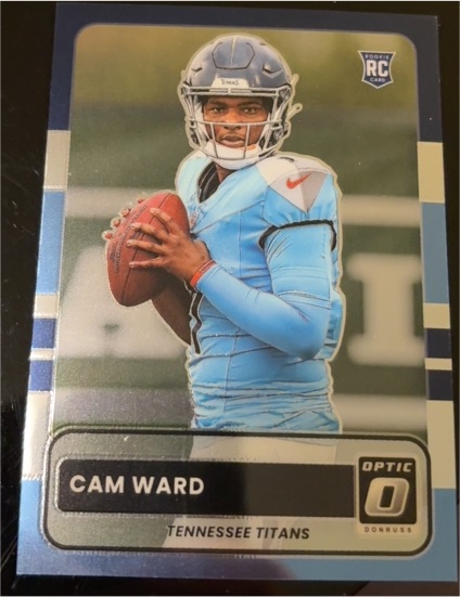 2025 Panini Donruss Optic #1 Cam Ward — front