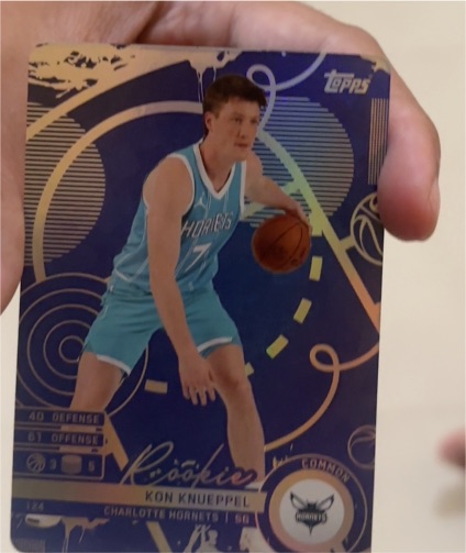2025 Topps Match Attax #124 Kon Knueppel — front