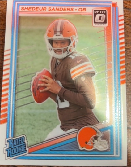 2025 Panini Donruss Optic #203 Shedeur Sanders — front