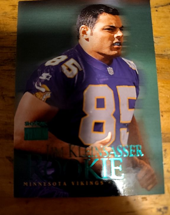 1999 Skybox Premium #237 Jim Kleinsasser — front