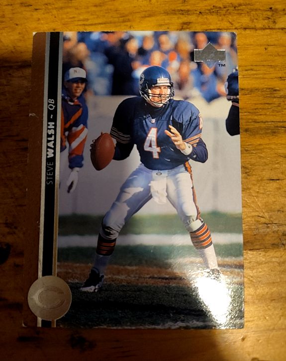 1996 Upper Deck #49 Steve Walsh — front