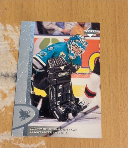 1996-97 Upper Deck #330 Kelly Hrudey — front