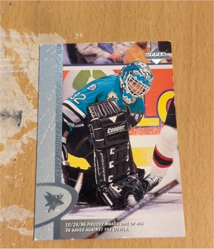 1996-97 Upper Deck #332 Kelly Hrudey — front