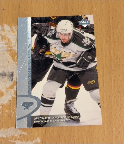 1996-97 Upper Deck #249 Pat Verbeek — front