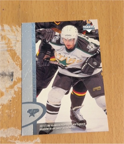 1996-97 Upper Deck #249 Pat Verbeek — front