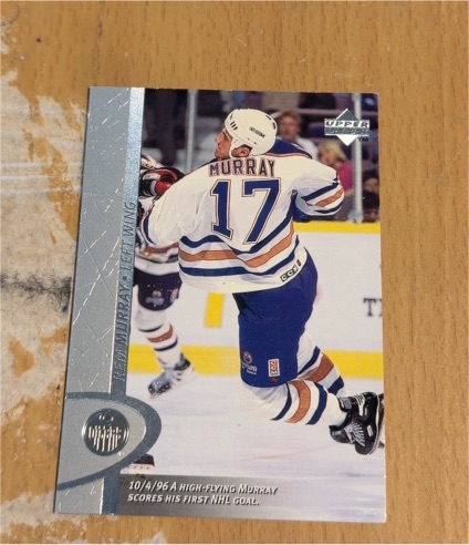 1996-97 Upper Deck #261 Rem Murray — front