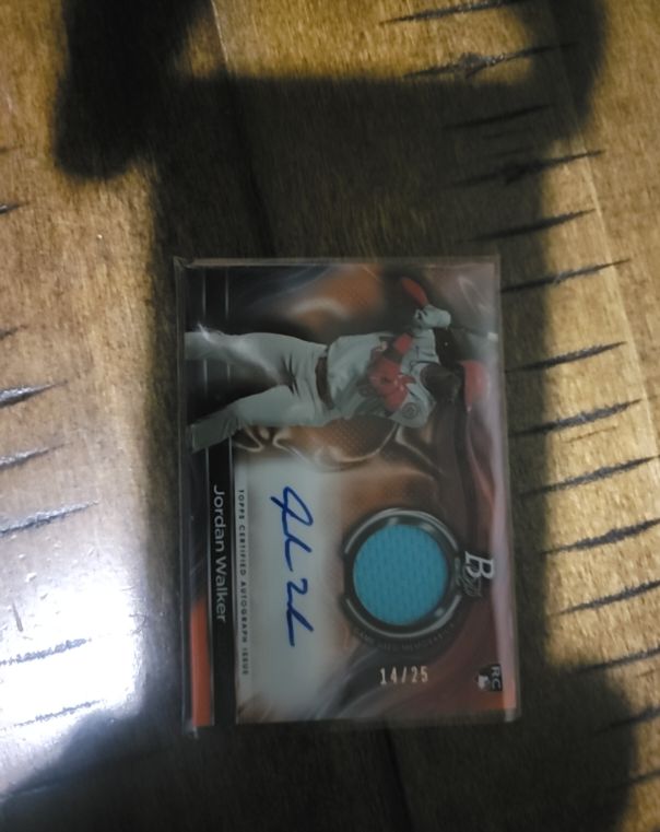 2014 Bowman Inception #AR-JW Jordan Walker — front