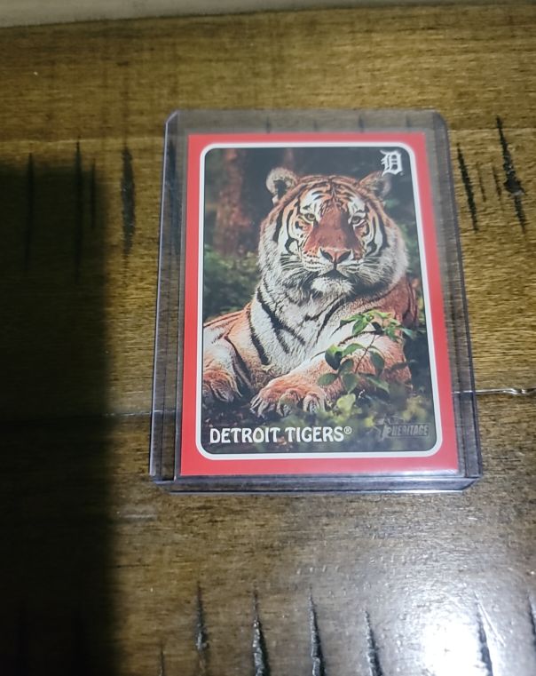 2024 Topps Heritage 1975 Zoo's Who Stick-Ons #75Z-1 Detroit Tigers — front