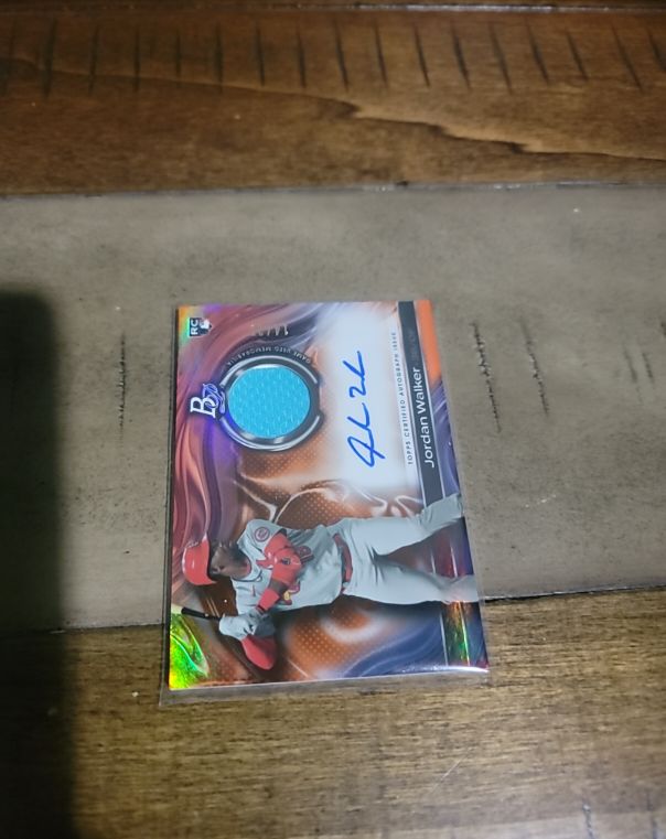 2023 Bowman Platinum #15 Jordan Walker — front