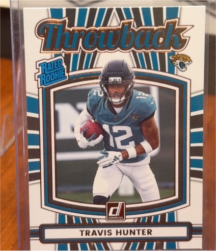 2025 Panini Donruss #3 Travis Hunter — front