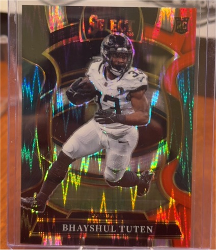 2025 Panini Select #29 Bhayshul Tuten — front