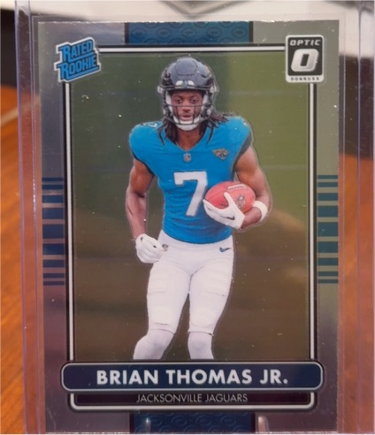 2024 Panini Donruss Optic #12 Brian Thomas Jr — front