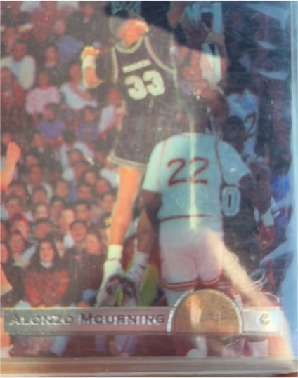 1993 Classic Draft Picks #DS36 Alonzo Mourning Chromium Draft Stars — front
