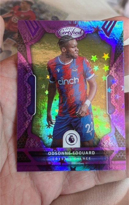 2022-23 Panini Chronicles Certified #22 Odsonne Edouard — front