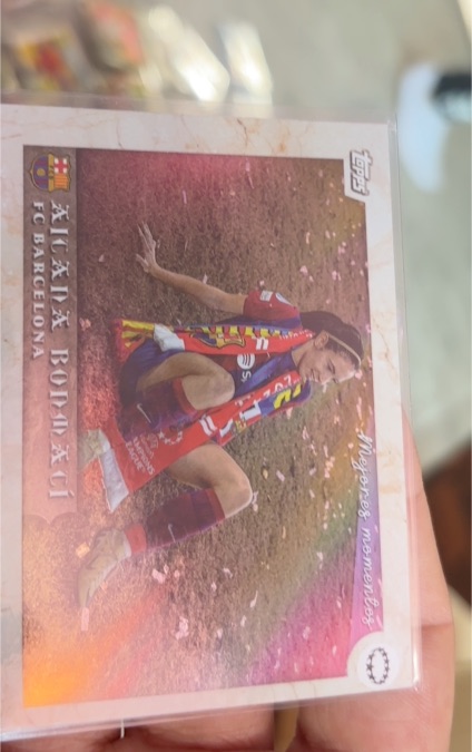2024 Topps Aitana Bonmati FC Barcelona — front