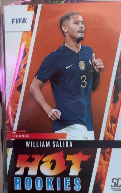 2022 Panini Score Hot Rookies William Saliba — front