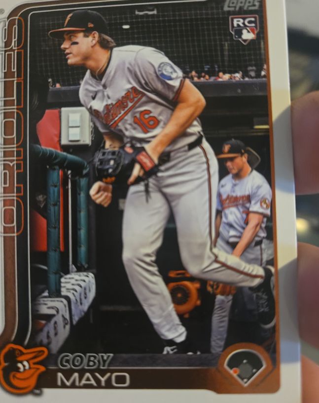 2025 Topps #20 Coby Mayo — front
