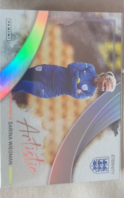 2022 Panini Eternity Sarina Wiegman Artistic — front