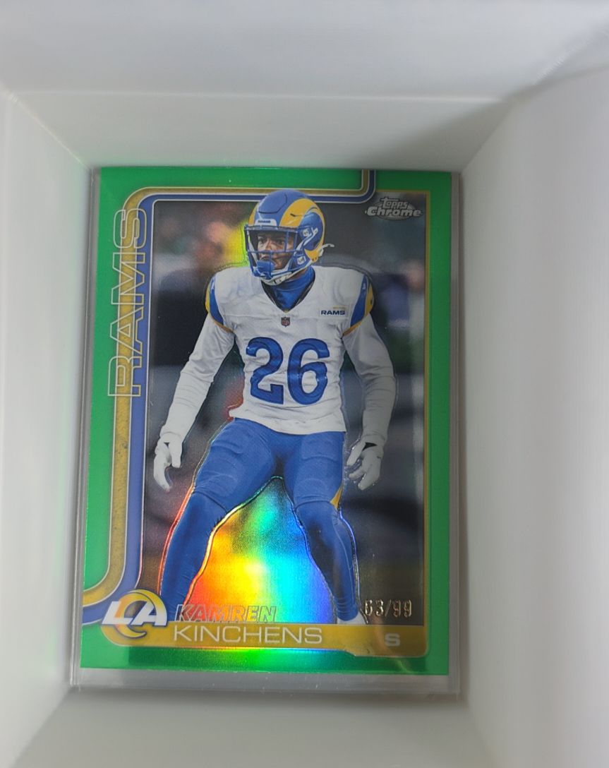 2025 Topps Chrome #174 Kamren Kinchens — front