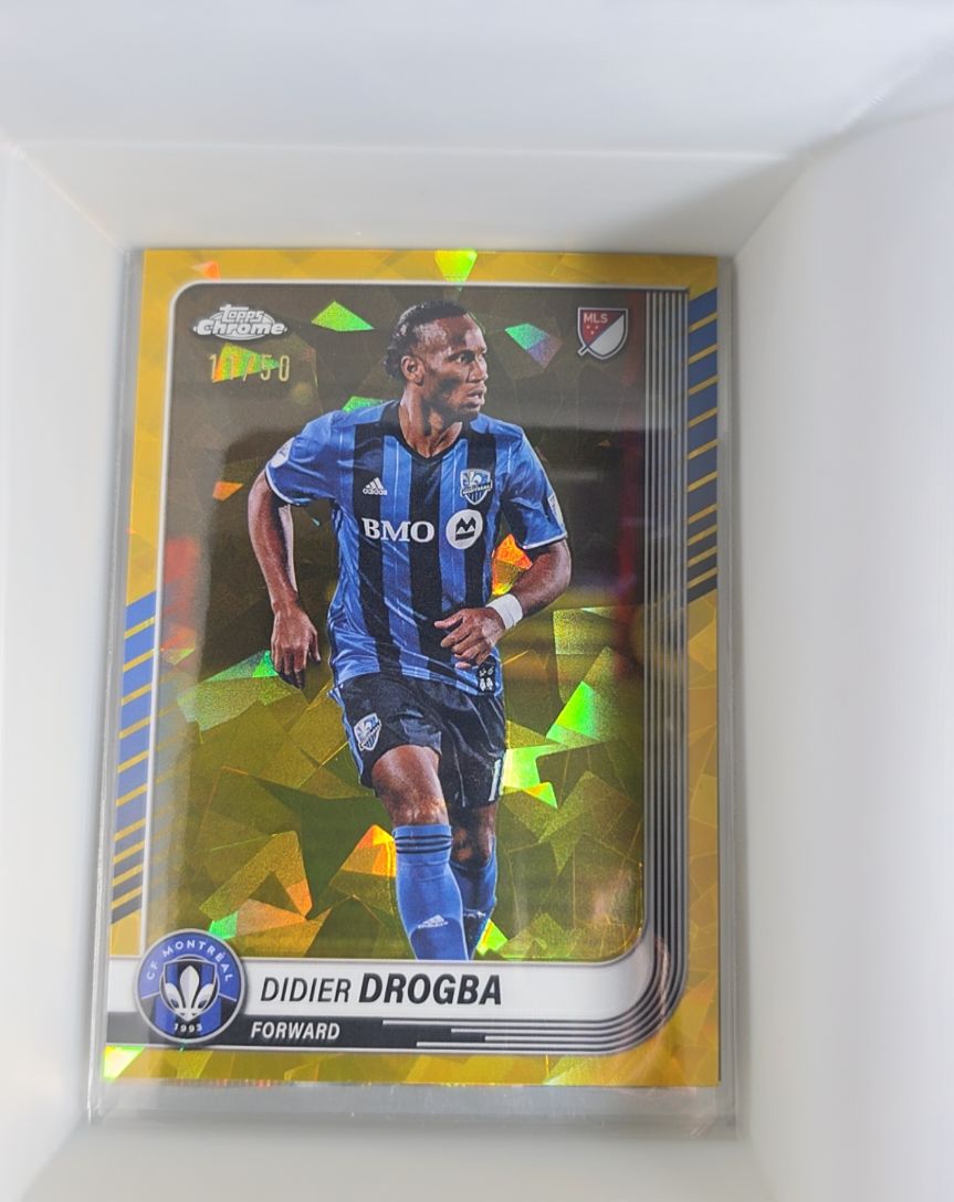 2025 Topps Chrome MLS #131 Didier Drogba — front