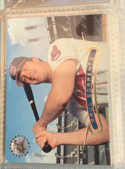 1996 Topps Stadium Club #135 Paul Sorrento — front