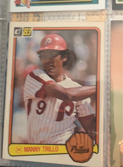 1983 Donruss #294 Manny Trillo — front