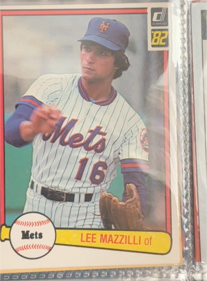 1982 Donruss #49 Lee Mazzilli — front