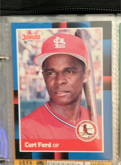1988 Donruss #417 Curt Ford — front