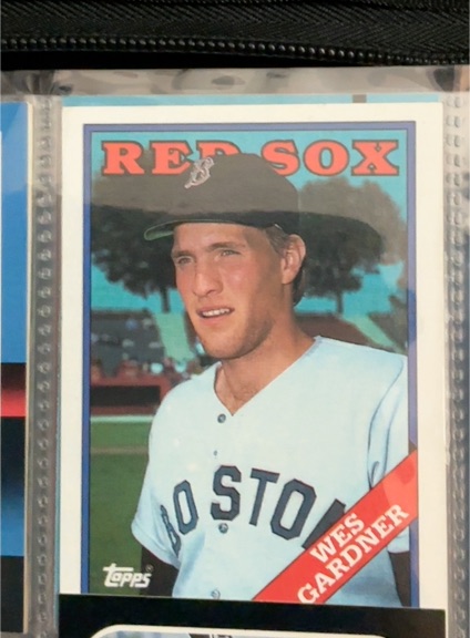 1988 Topps #189 Wes Gardner — front