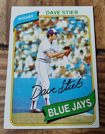 1980 Topps #77 Dave Stieb — front