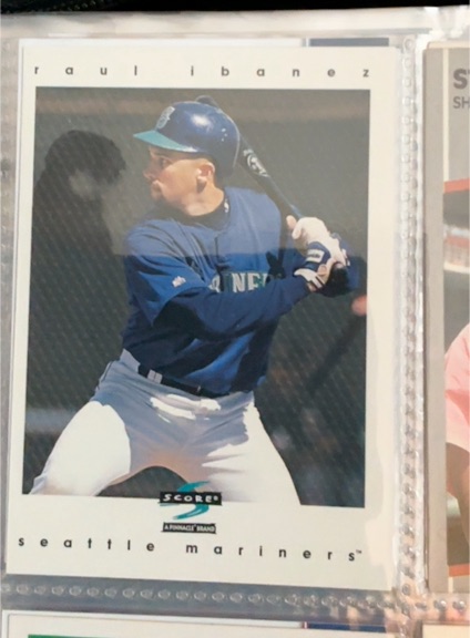 1997 Score #258 Raul Ibanez — front