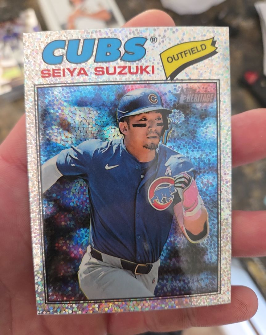 2026 Topps Heritage #241 Seiya Suzuki — front