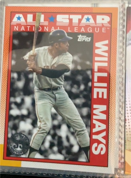 2025 Topps Series 2 #90AS-30 Willie Mays All-Star — front