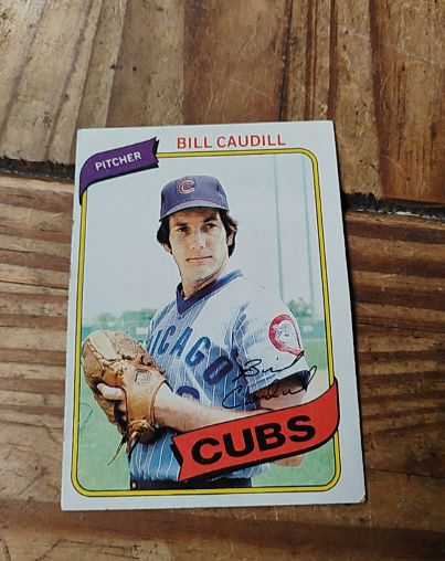 1980 Topps #103 Bill Caudill — front