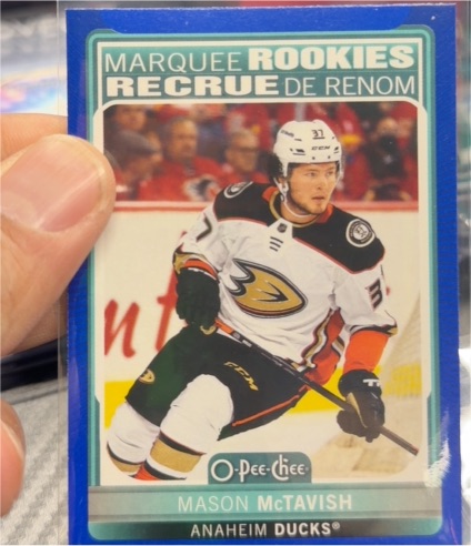 2021-22 O-Pee-Chee #626 Mason McTavish — front