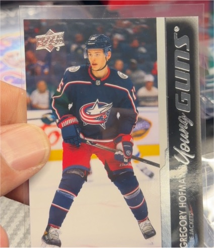 2021-22 Upper Deck Series 2 #486 Gregory Hofmann — front