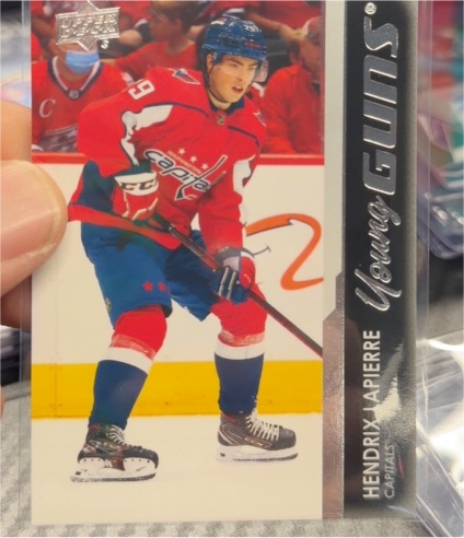 2021-22 Upper Deck Series 2 #472 Hendrix Lapierre — front
