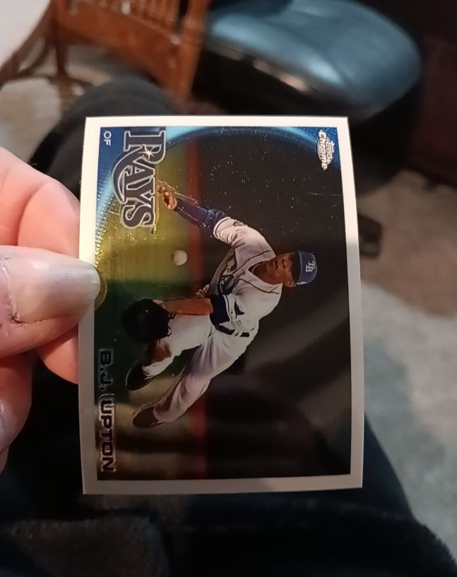 2010 Topps Chrome #150 B.J. Upton — front