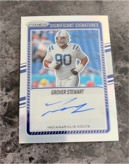 2025 Panini Prizm #SSI-GST Grover Stewart — front