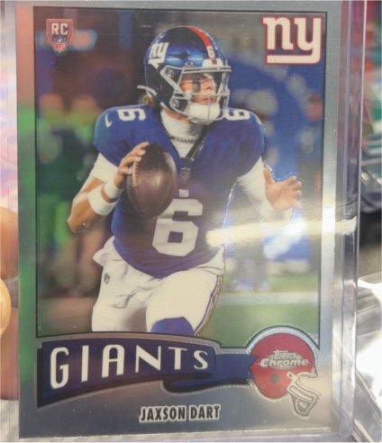 2025 Topps Chrome #1975-25 Jaxson Dart — front