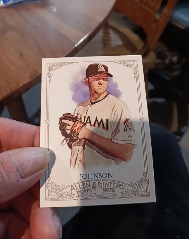 2012 Topps Allen & Ginter #43 Josh Johnson — front