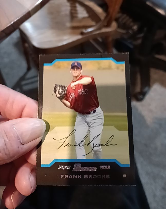 2004 Bowman #191 Frank Brooks — front