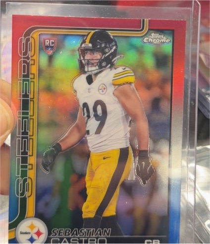 2025 Topps Chrome #370 Sebastian Castro — front