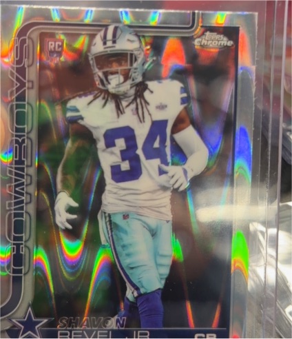 2025 Topps Chrome #301 Shavon Revel Jr — front