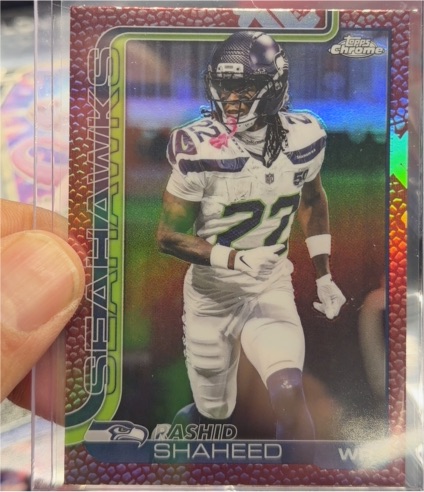 2025 Topps Chrome #277 Rashid Shaheed — front