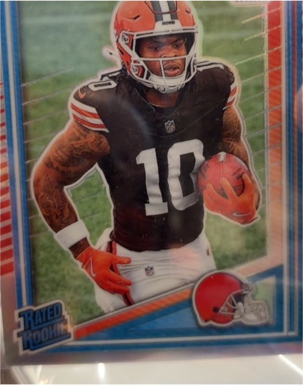2025 Panini Donruss Optic #252 Quinshon Judkins — front
