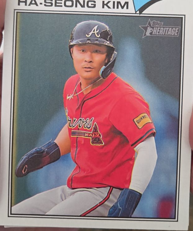 2026 Topps Heritage #125 Ha-Seong Kim — front