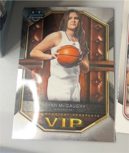 2025-26 Bowman Chrome VIP #VIP-20 Brynn McGaughy — front