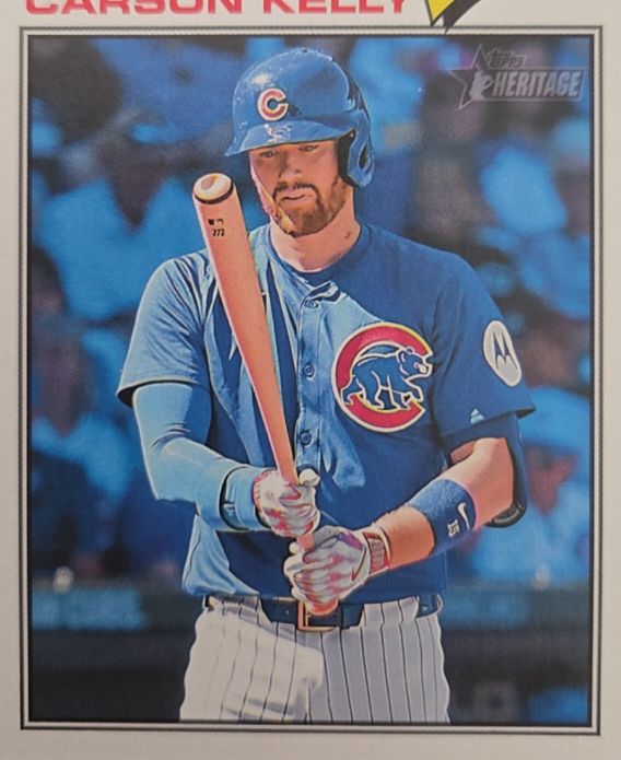 2026 Topps Heritage #326 Carson Kelly — front